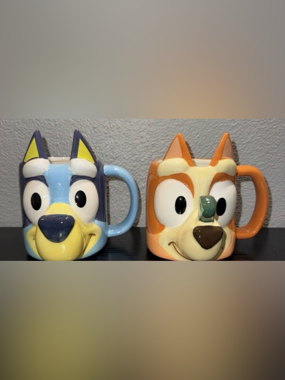 Bluey and Bingo cups